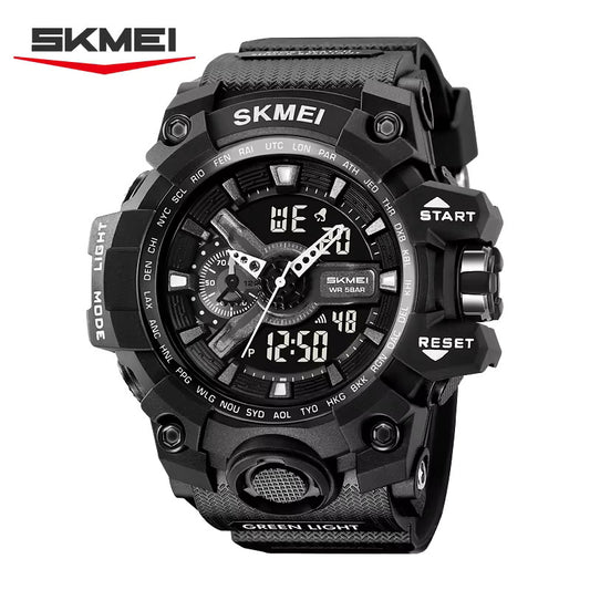 SKMEI  Men's Dual-Time Sports Watch