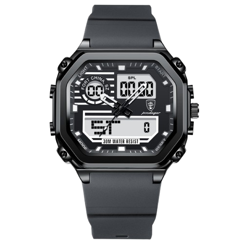 Poedagar Waterproof Digital Chronograph Men's Watch