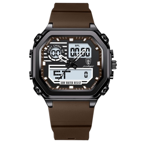 Poedagar Waterproof Digital Chronograph Men's Watch