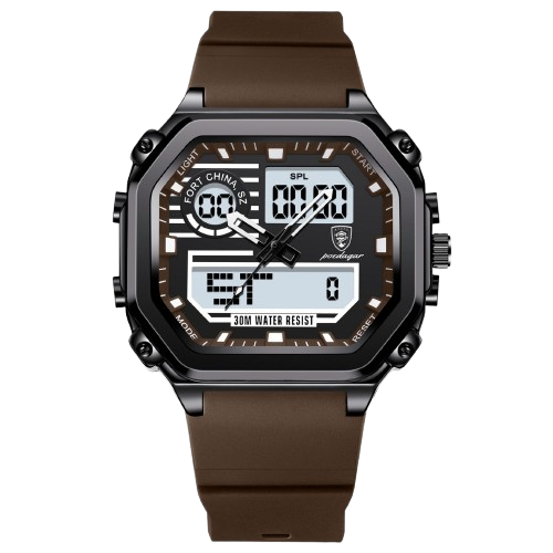 Poedagar Waterproof Digital Chronograph Men's Watch